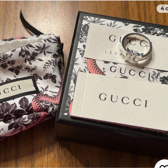 Gucci butterfly sterling silver 925 ring authentic. NWT. Comes in gucci gift box - Picture 4 of 6